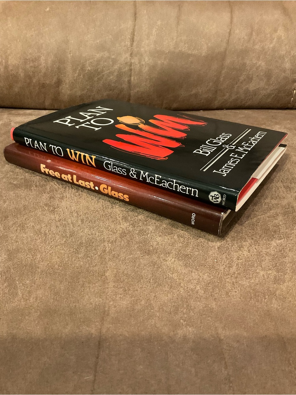 2 Signed Books by Bill Glass